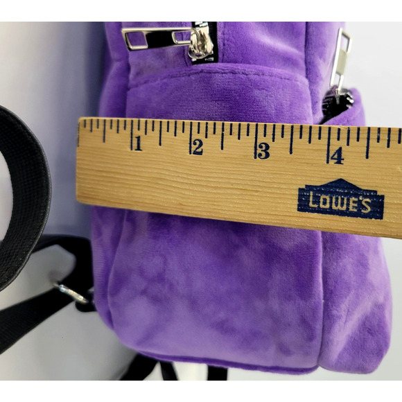 Bioworld Pokemon Gengar Backpack Unisex Small Purple Plush Mini Bag Cosplay main image 15